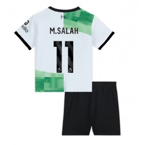 Maillot de foot Liverpool Mohamed Salah #11 Extérieur enfant 2023-24 Manches Courte (+ pantalon court)